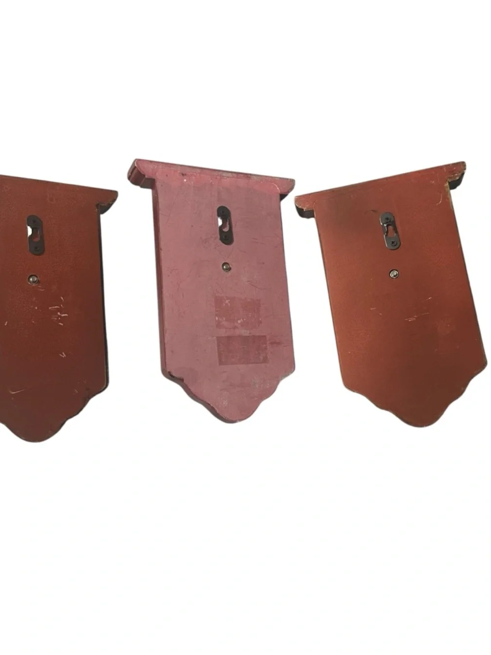 Set of 3 Vintage Style Wall Hooks Rustic Farmhouse Cottage Decor